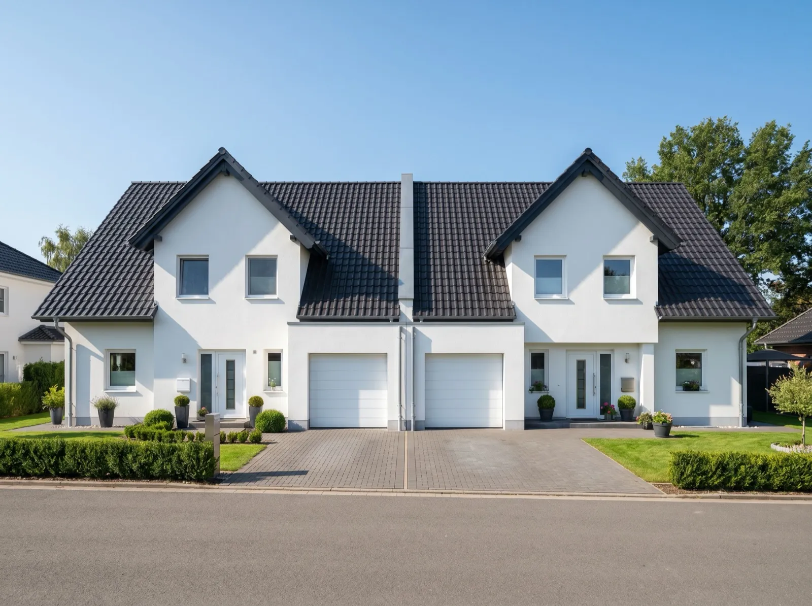Doppelhaus bauen in Gangelt – Bauunternehmung Tim Geratz
