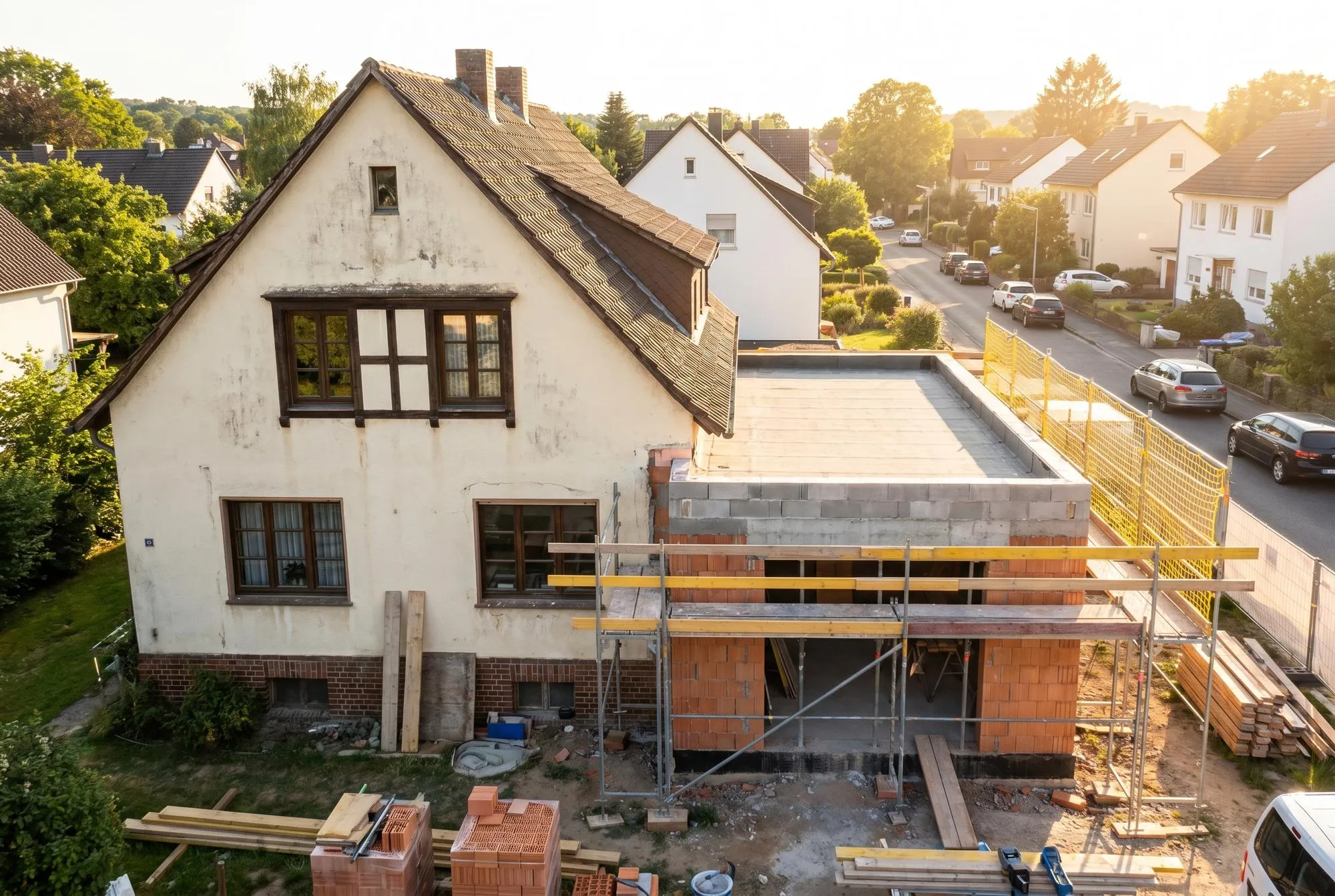 Anbau & Aufstockung im Kreis Heinsberg – Bauunternehmung Tim Geratz