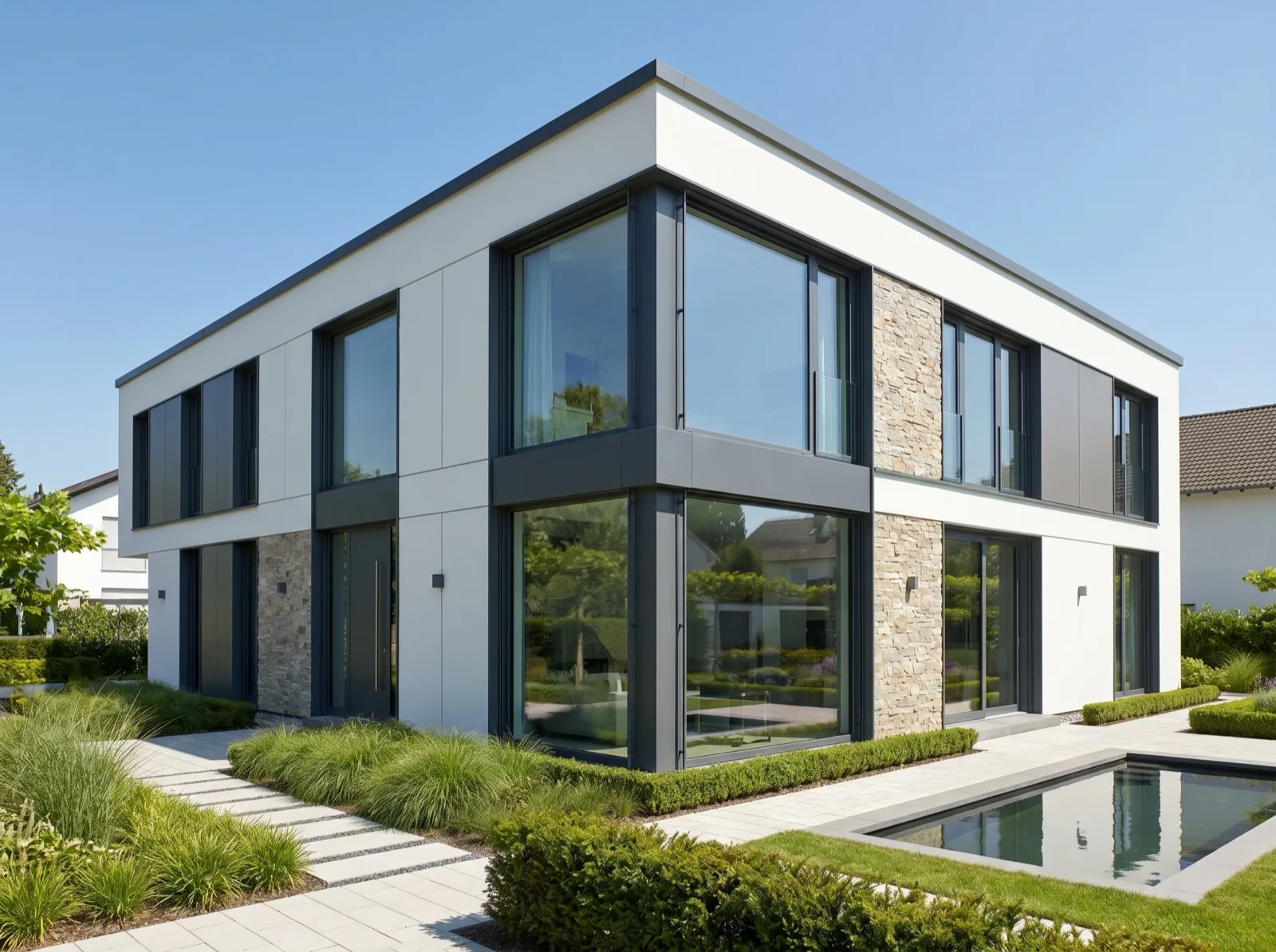 Stadtvilla bauen in Gangelt – Bauunternehmung Tim Geratz